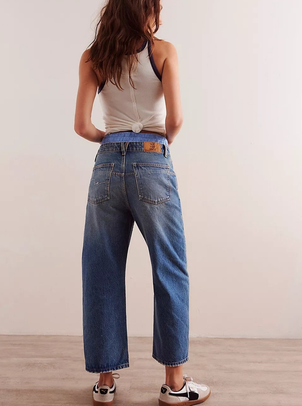 Free People | WE THE FREE Deep Trance Cropped Boyfriend Barrel Leg - Picture 9 of 14
